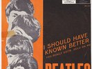 BEATLES I Should Have Known Better RARE Sweden 45 UNIQUE swedish p/s LISTEN