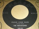 NOVATONES PLEASE COME BACK + MARY LEE VERY RARE 45 CANADA ROCKABILLY RODEO