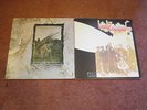 LED ZEPPELIN II AND IV 2 AND 4 VINYL ALBUMS