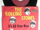 THE ROLLING STONES - IT'S ALL OVER NOW / TELL ME DECCA DL 25144 5 HEAD COVER '64