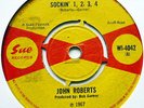 JOHN ROBERTS - SOCKIN' 1-2-3-4 U.K. SUE  EXC £20