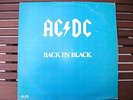 AC/DC LP BACK IN BLACK VINYL AUS KOREA COVER BLAU