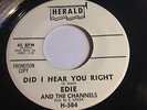 NORTHERN SOUL PROMO 45/ EDIE & THE CHANNELS 