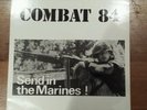 Combat 84 original vinyl album record (send in the marines) skinhead oi
