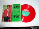 ELVIS PRESLEY RARE CHRISTMAS PROGRAM 1967 RED VINYL Radio Program   EX+