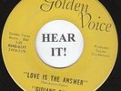 Gidian's Bible PSYCH FUZZ 45-Golden Voice 834G-2377-Love Is the Answer/The Dream