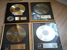 Beatles Related 4 Genuine Record Industry Awards