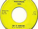 B-B CUNNINGHAM - TRIP TO BANDSTAND/ELECTRODE 45 '61 garage rockabilly HEAR Cover