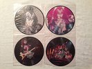 Kiss 4 45 Picture Disc Set Gene Simmons Paul Stanley Interview Oct 1983 RARE