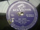 NEIL SEDAKA Oh Carol / One Way Ticket  78rpm BRAZIL