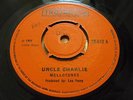 MELLOTONES trojan  7 on REGGAE SKA uncle charlie  45  vg+  VINYL PLAYS NICE  