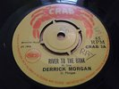 DERRICK MORGAN crab   7  REGGAE SKA   45  vg++ river to the bank  PLAYS NICE  