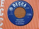 Paul and Ritchie and The Crying Shames - Come On Back 1966 UK 45 RGM/JOE MEEK