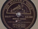 GLENN MILLER - Moonlight Serenade / American Patrol 78 rpm disc