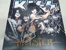 KISS  SIGNED MONSTER  LP  ALBUM WITH PROOF