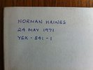 ORIGINAL NORMAN HAINES  DEN OF INIQUITY UK  ONE SIDED UK TEST PRESSING