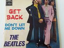 THE BEATLES GET BACK Don't Let Me Down VINYL RECORD SINGLE 7 INCH FROM ISRAEL