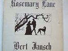 BERT JANSCH- Rosemary Lane -1971 first TRANSATLANTIC classic folk EX-/EX-