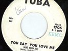 DETROIT NORTHERN SOUL WLP PROMO 45 You Say You Love Me DEE EDWARDS Tuba 1706 EX+