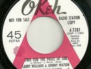 Larry Williams & Johnny Watson 45 