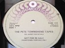 PETE TOWNSHEND Tapes THE WHO MOD BEAT FREAKBEAT 1980 UK Empty Glass DEMO PrOmO