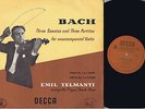 RARE TELMANYI J.S. BACH PARTITAS DECCA LXT 2953 MONO LP