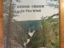 Cedar Creek In The Wind LP 1976 rare private SSW rural folk psych hippie country