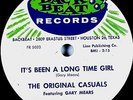 Hear Rare Rock 'n' Roll 78 rpm THE ORIGINAL CASUALS It's Been... BACK BEAT 514