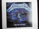 METALLICA Ride The Lightning CANADIAN GOLD STAMPED PROMO LP ELEKTRA 1984
