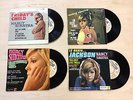 NANCY SINATRA FOUR RARE FRENCH FRANCE EP S JACKSON LEE HAZLEWOOD HAZELWOOD