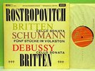 LXT 5661 * Cello Sonatas * DEBUSSY, BRITTEN ect.* Rostropovich, Britten * NM