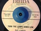 VERY RARE PAT GARVIS Turn the Lamps Down Low FREIDA NEW BREED R&B 45