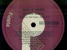 Deep Purple-Made in Europe- Argentina Promo lp