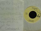 CONTRABAND Party Down/Never Coming Home 45 DETROIT Private Press Rock 86