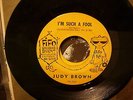 JUDY BROWN Heaven & Paradise  45 FIFO RECORDS 1961 WEIRD FOLK PSYCH  EX