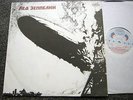 LED ZEPPELIN Led Zeppelin I, RARE COVER printed on Russian navigation chart