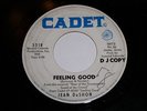 Jean DuShon Feeling Good One Sided Promo 45 Rpm Record Cadet Label