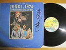 Kevin Ayers, John Cale (Autograph), Brian Eno & Nico - June 1,1974 (Autographed)