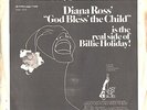DIANA ROSS--RARE PROMO ONLY PICTURE SLEEVE + 45--(GOD BLESS THE CHILD)--PS--PIC