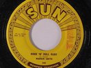 WARREN SMITH: Rock 'n' Roll Ruby / I'd Rather Be Safe Than Sorry 45 (promo stam