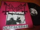 MAYHEM-DEATHCRUSH  BLACK METAL Only 1000 POSERCORPSE INC/BATHORY
