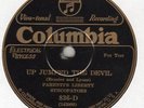 Columbia 836D Parenti's Liberty Syncopators UP JUMPED THE DEVIL E+ New Orlens 26
