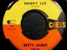 NORTHERN SOUL 45 BETTY JAMES HENRY LEE I'M NOT MIXED UP ANYMORE CHESS 1837 EX
