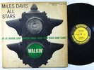 MILES DAVIS Walkin' LP on Prestige DG mono