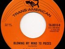 Northern Soul 45 BOB RELF Blowing My Mind To Pieces TRANS-AMERICAN hear VG++
