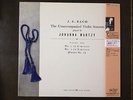 Johanna Martzy - Bach The Unaccompanied Violin Sonatas - JAPAN LEXC-1005 LP NM