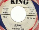 LITTLE WILLIE JOHN I'm Shakin' KING 5342 mod R&B soul 45 promo popcorn Listen