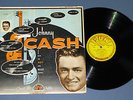 Johnny Cash with His Hot and Blue Guitar Sun country LP EX mono 1956 VG cover