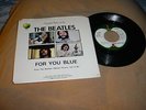 Beatles - The Long and Winding Road / For you Blue   - 45 & Picture Sleeve