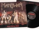 MANOWAR -Into Glory Ride LP 1983 , ORIG. MFN 6  .. mercyful fate king diamond